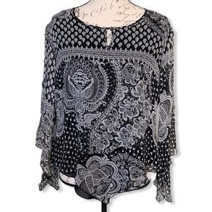 Silk Sheer Blouse